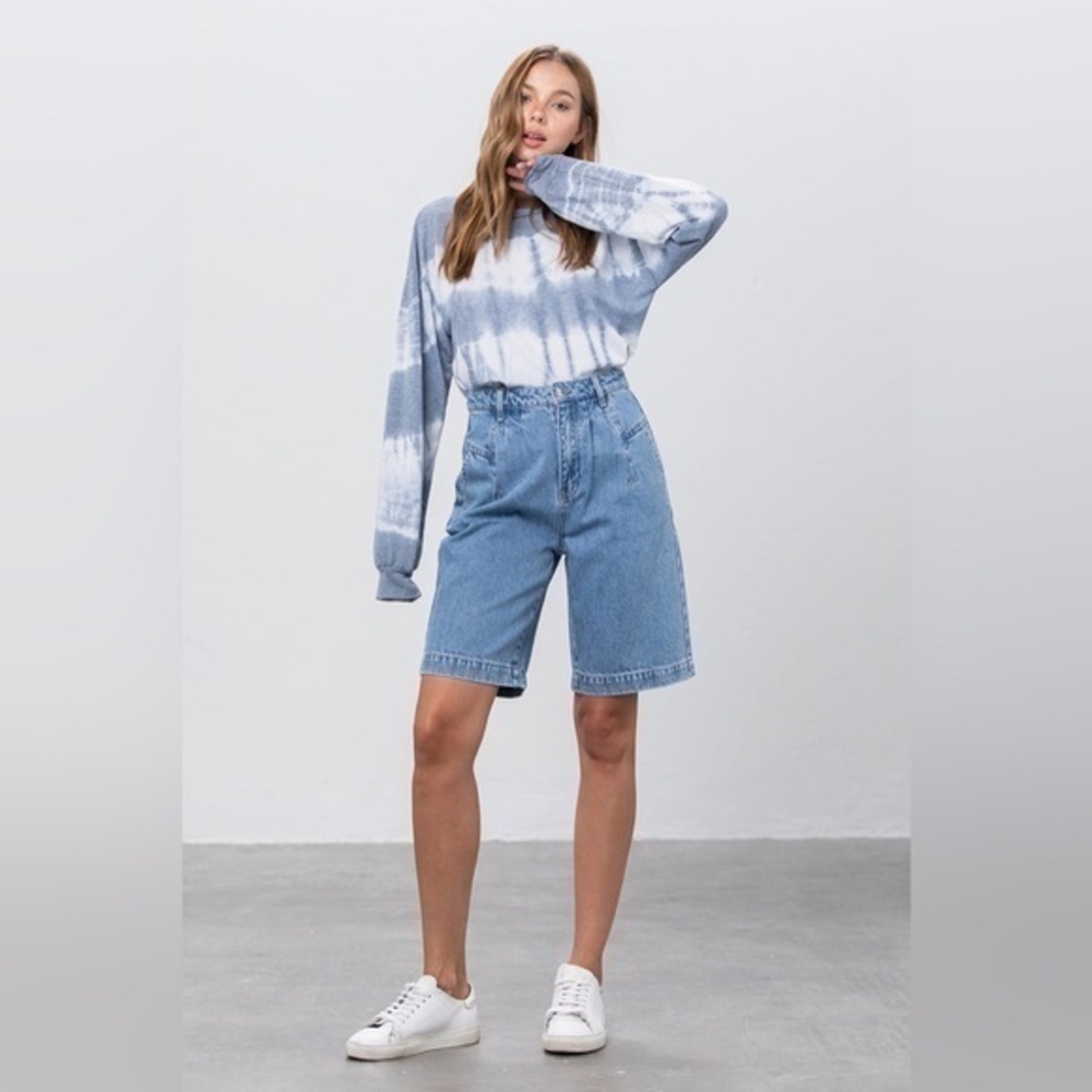 nwt | insane gene | Always Need You Denim Mom Shorts | small